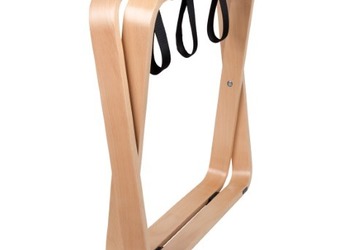 Bagażnik hotelowy R03 po złożeniu - kolor naturalny