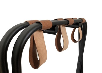 Uchwyty na bagażnik hotelowy stalowy