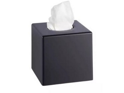 Pojemnik na chusteczki higieniczne kostka czarny ST23.4B